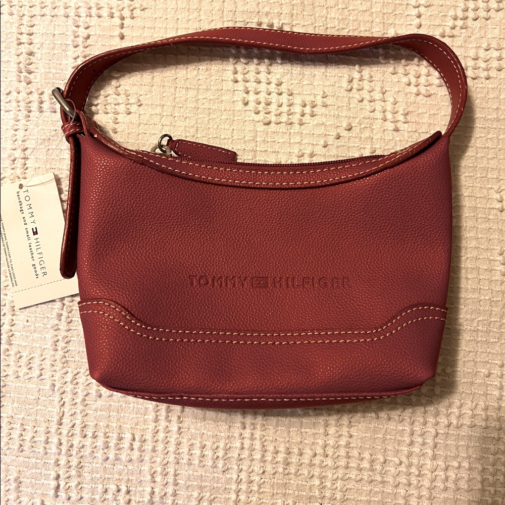 New/red/small Tommy Hilfiger purse